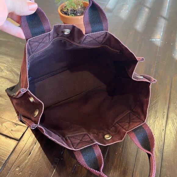 Hermes Two-Tone Tote AUTHENTIC Handbag - Picture 2 of 5